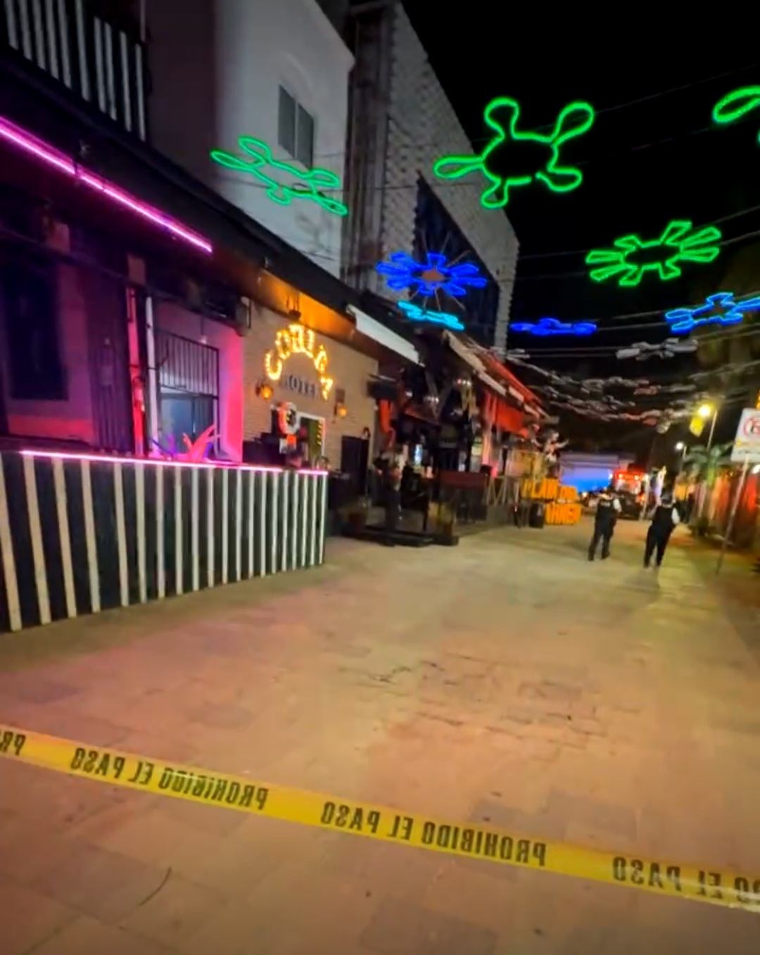 Violencia n zona de bares Playa2