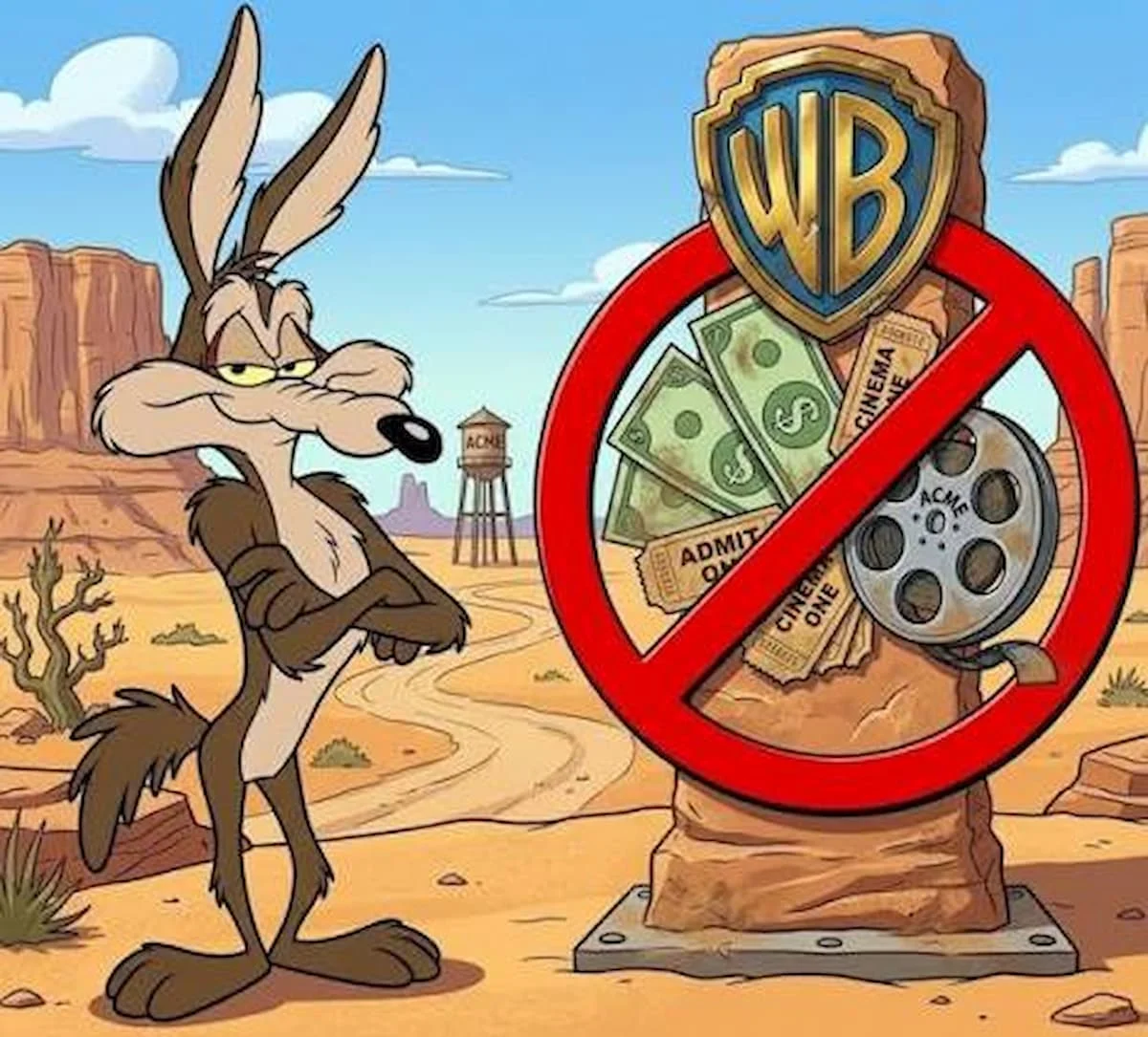 Coyote Vs. ACME” Llega a Cines, Pero Warner Bros. Se Queda ...