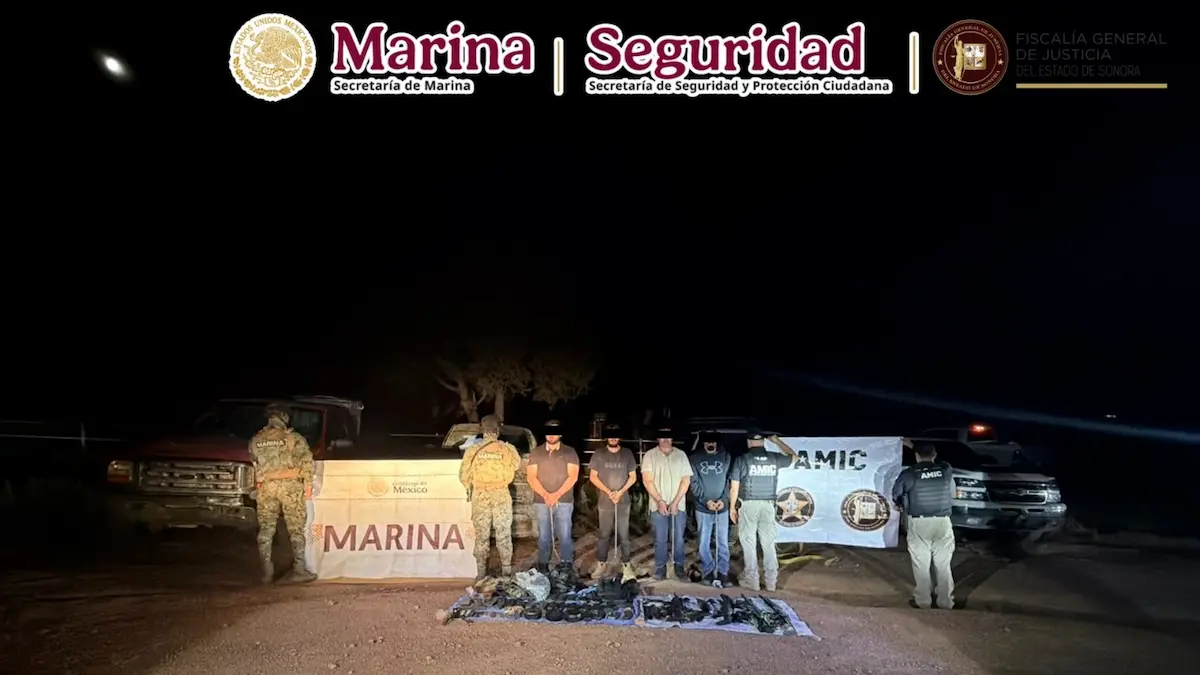 Sonora, Tras Un Operativo Coordinado, Se Neutraliza a Un Objetivo Prioritario y Se Detiene a Cuatro Personas Integrantes de Un Grupo Delictivo - Diario CAMBIO 22 - Península Libre